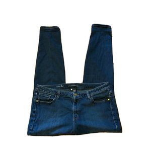 Lane Bryant Skinny Jeans 18 Womens Dark Blue